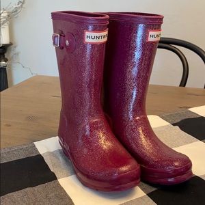Girls Hunter rain boots